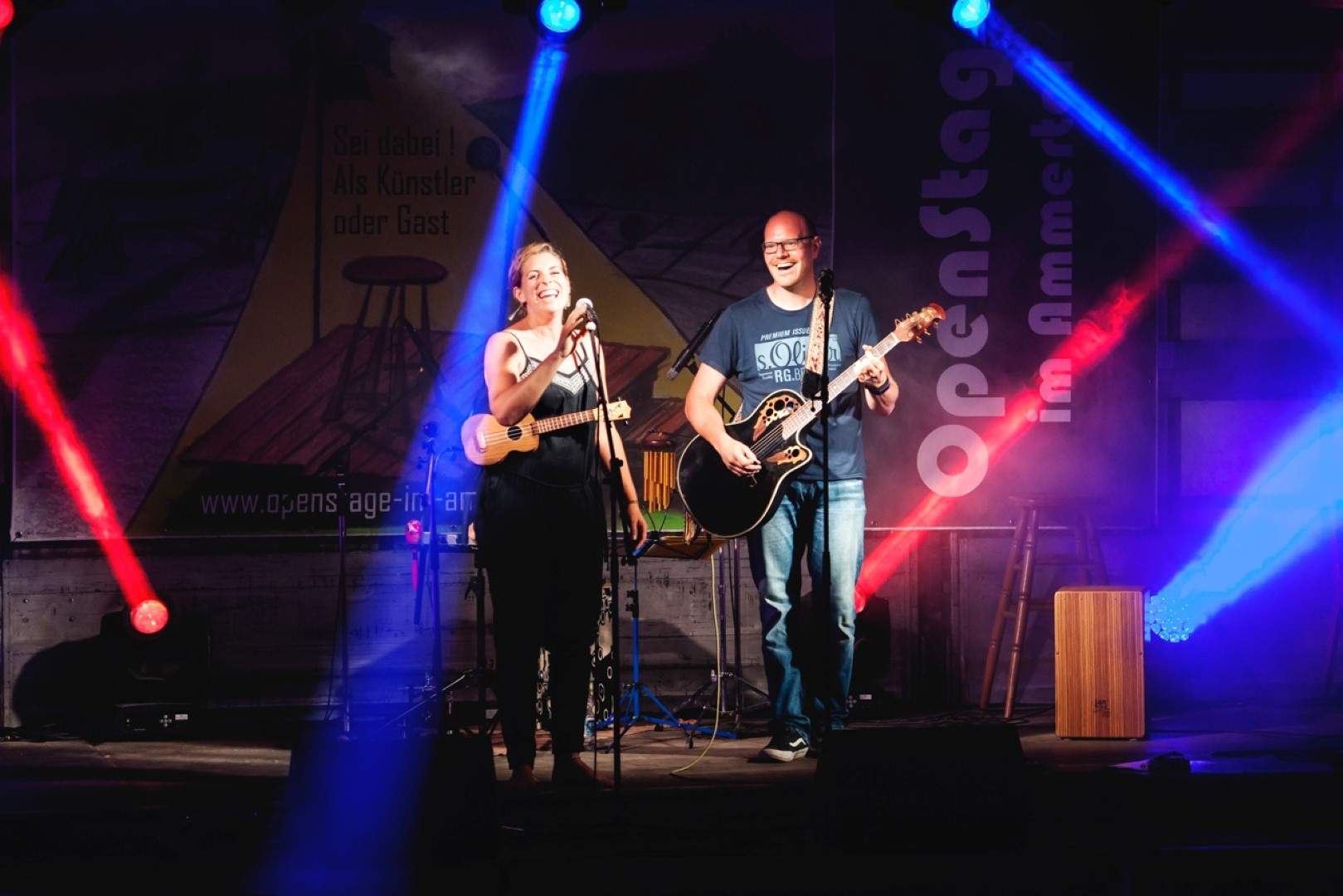 bundt auf der Bühne